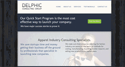 Desktop Screenshot of delphic-group.com